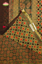 Premium kota Saree with Ajrakh 3
