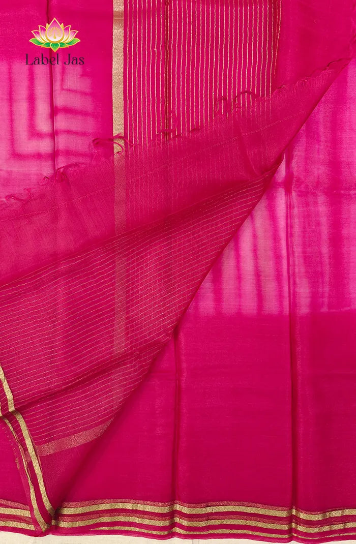 Semi Organza Saree 2 Secondary image