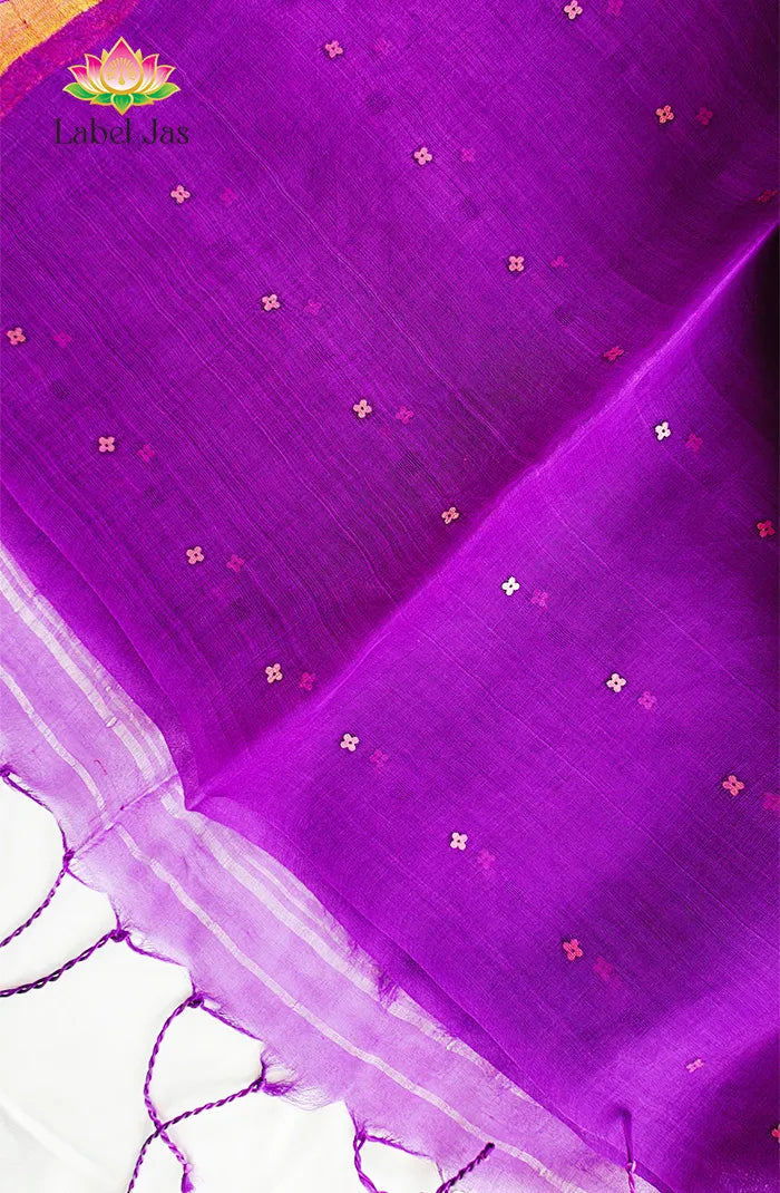 Pure Muslin organza saree 5