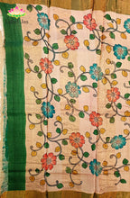 Desi Tussar with Kalamkari Print Saree 3