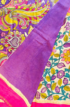 Pure Pen Kalamkari Silk Saree – 01