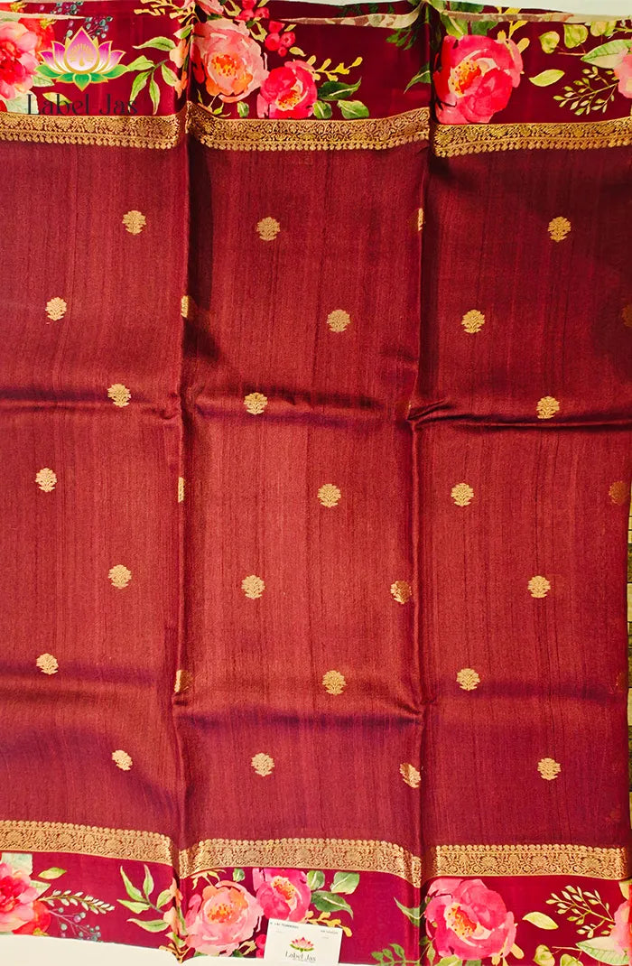 Tussar Georgette Saree 2