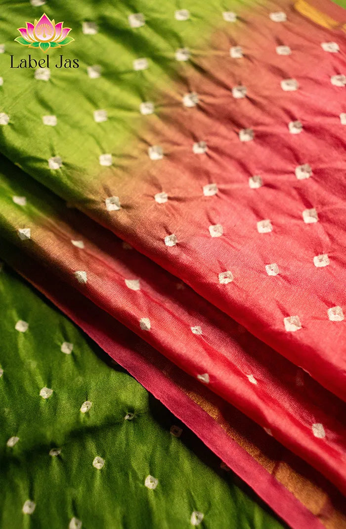 Chanderi Silk Bandhini Salwar_1