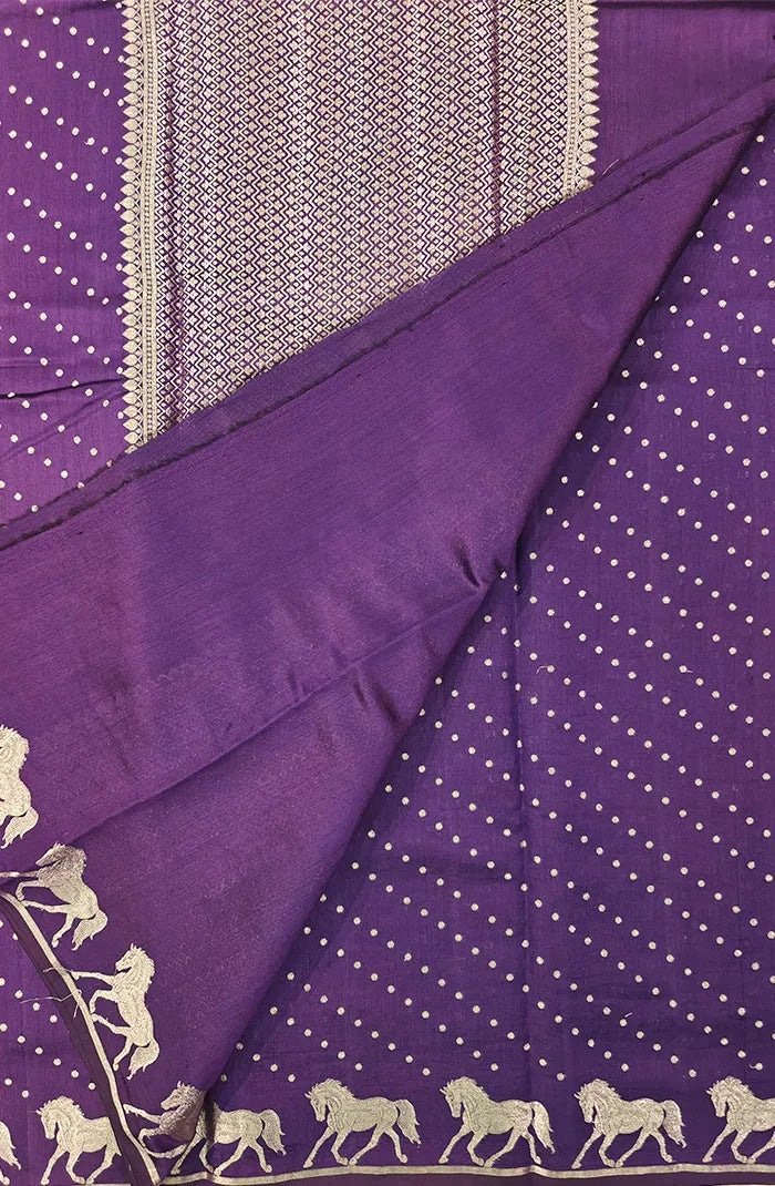 Premium Chiniya Silk Saree 3 Secondary image