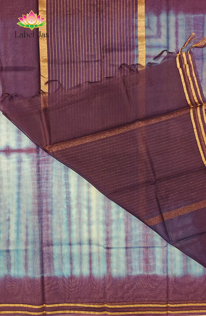 Semi Organza Saree 1 Secondary image