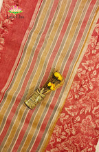 Pure  Linen Saree with Digital print 10