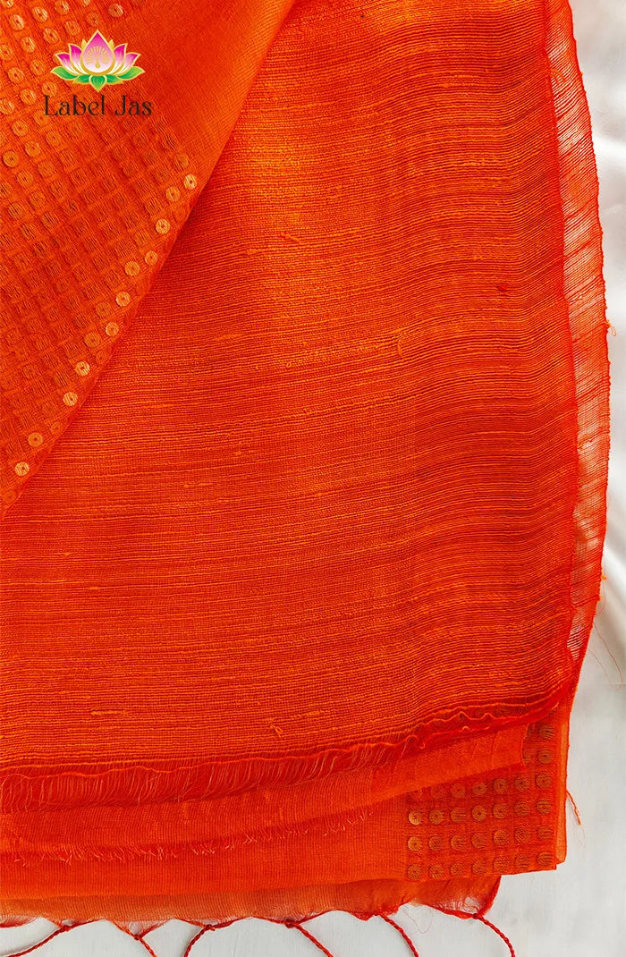 Pure Muslin organza saree 7
