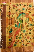 Desi Tussar with Kalamkari Print Saree 2