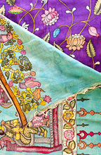 Pure Pen Kalamkari Silk Saree – 07