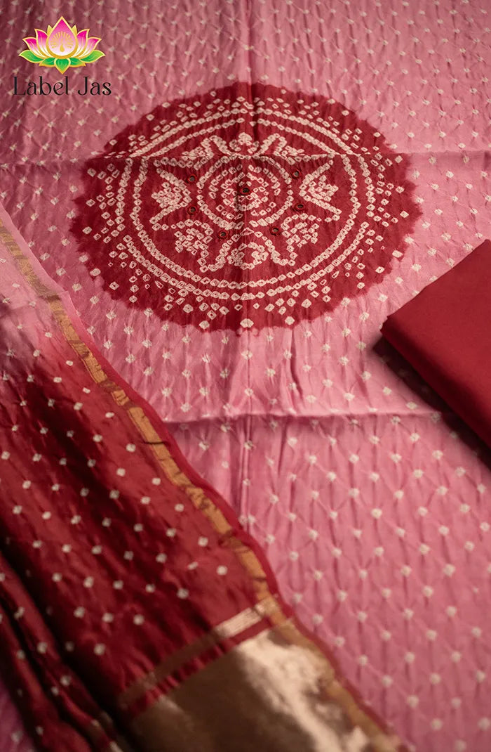 Chanderi Silk Bandhini Salwar_4