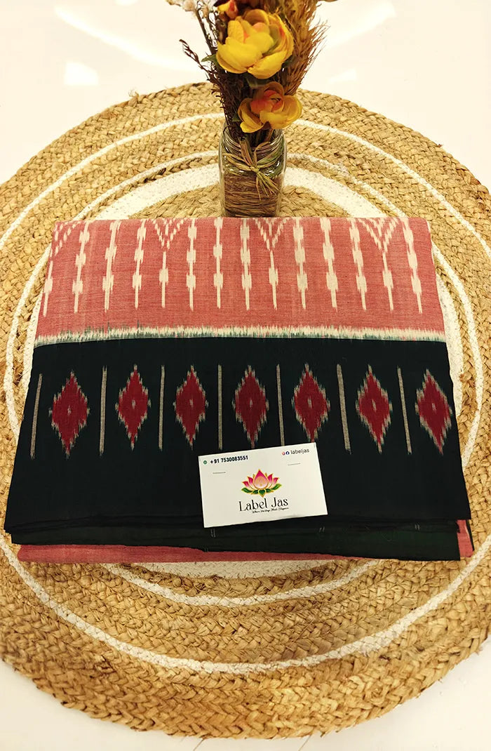 Premium Double Ikkat Saree 5 Main image