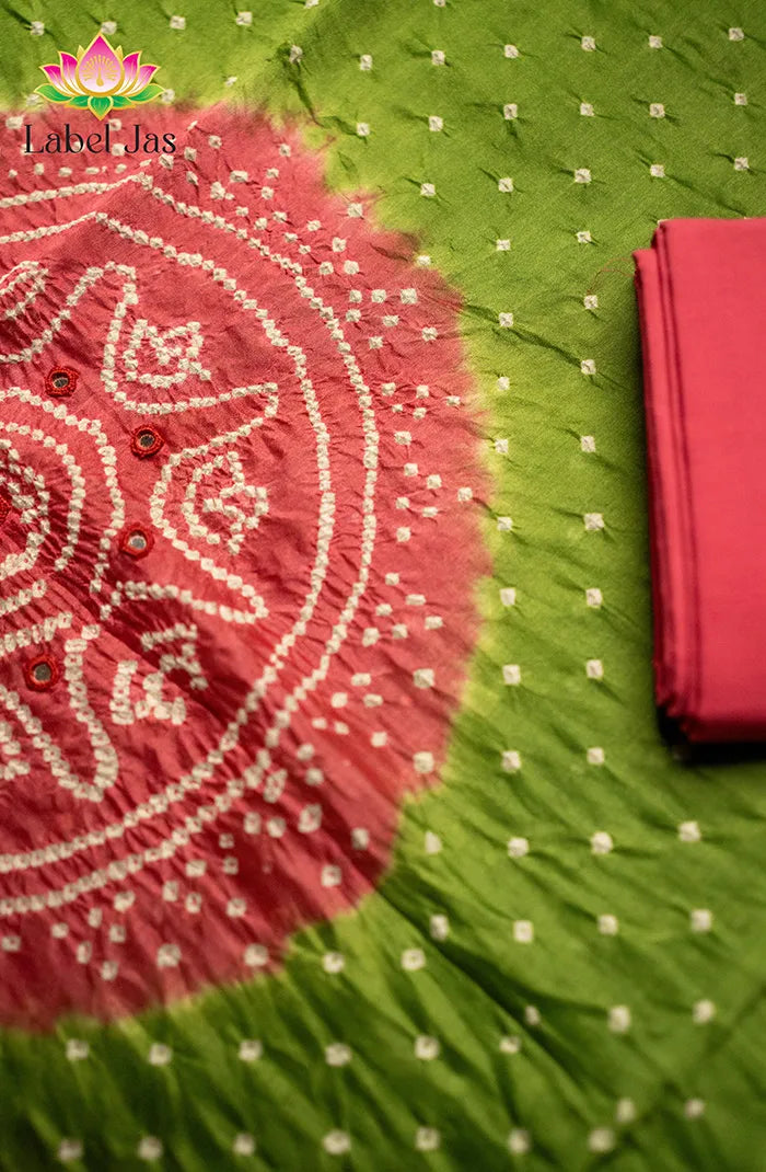 Chanderi Silk Bandhini Salwar_1