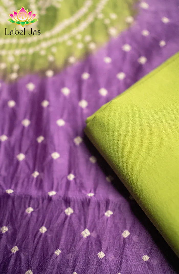 Chanderi Silk Bandhini Salwar_7