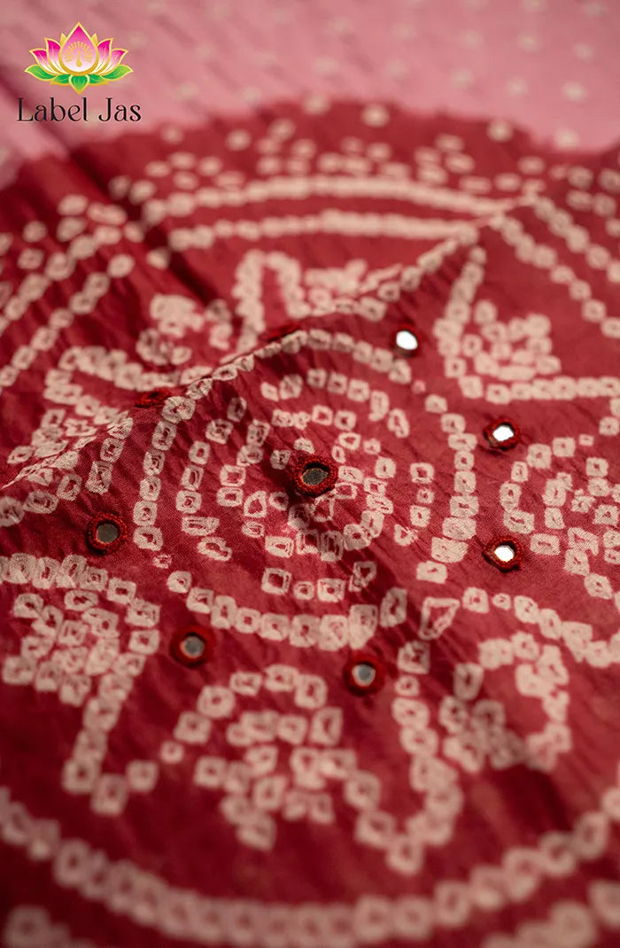 Chanderi Silk Bandhini Salwar_4