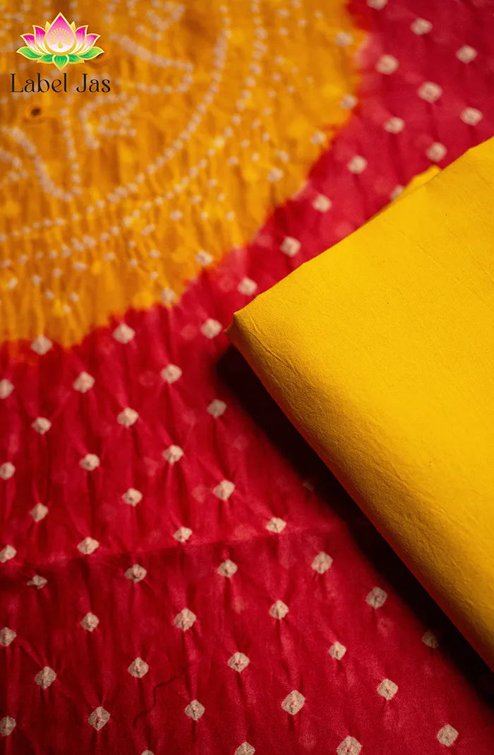Chanderi Silk Bandhini Salwar_5