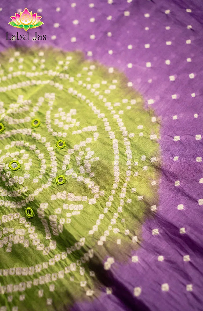Chanderi Silk Bandhini Salwar_7