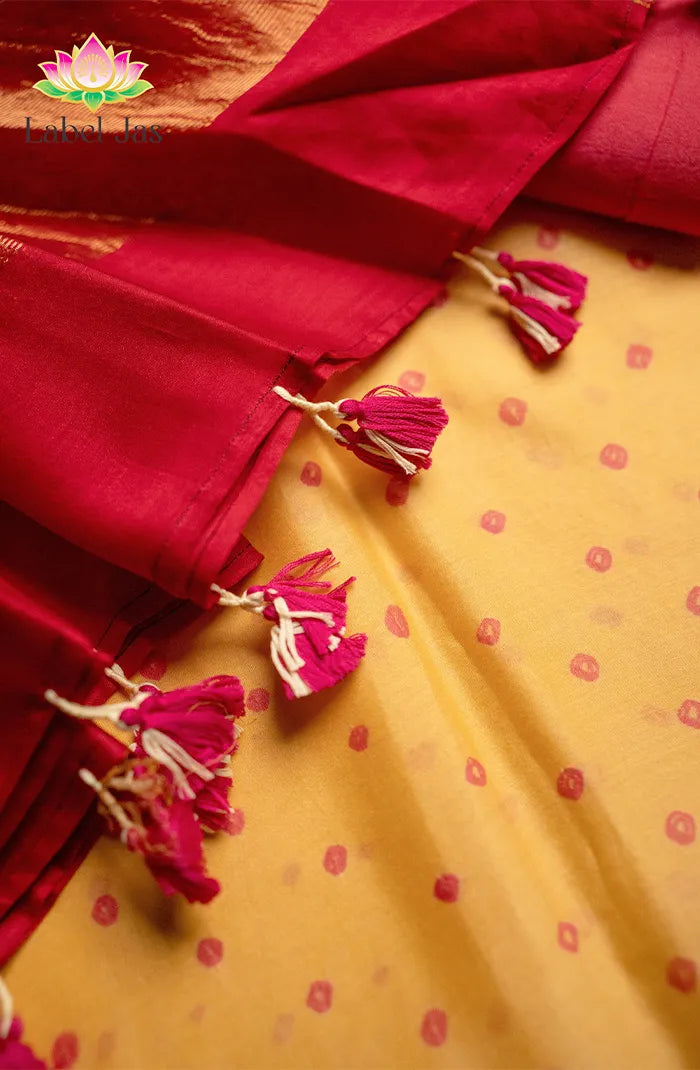 Chanderi Silk Bandhini Salwar_12