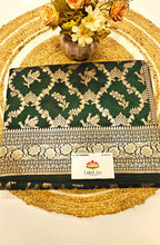 Pure Katan silk with Jaal work Saree 2