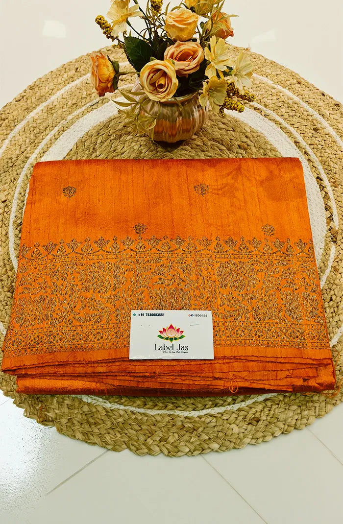 Pure Banarasi  Raw Silk Saree 1 Main image