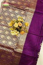 Pure Katan silk with Jaal work Saree 1