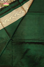 Pure Katan silk with Jaal work Saree 2